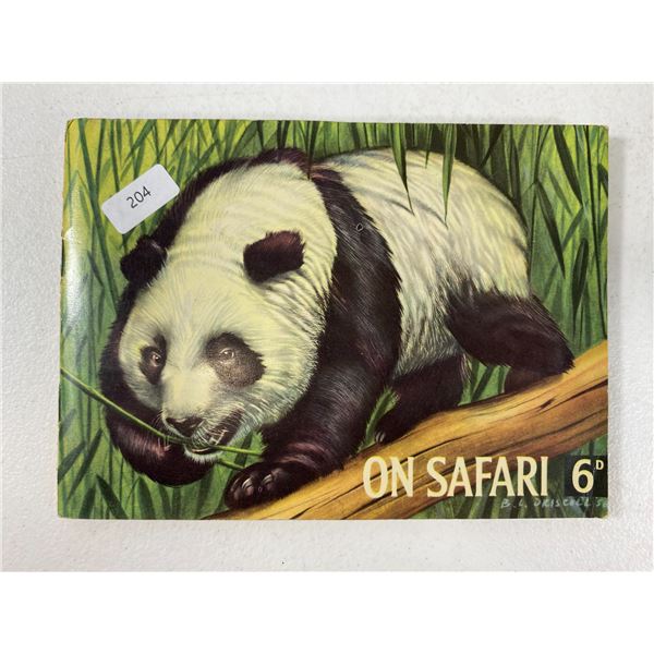 'On Safari' Animal Album by Hornimans