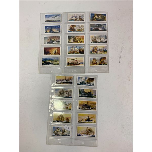 Vintage Ship Cigarette Cards – Naval & Maritime Lot