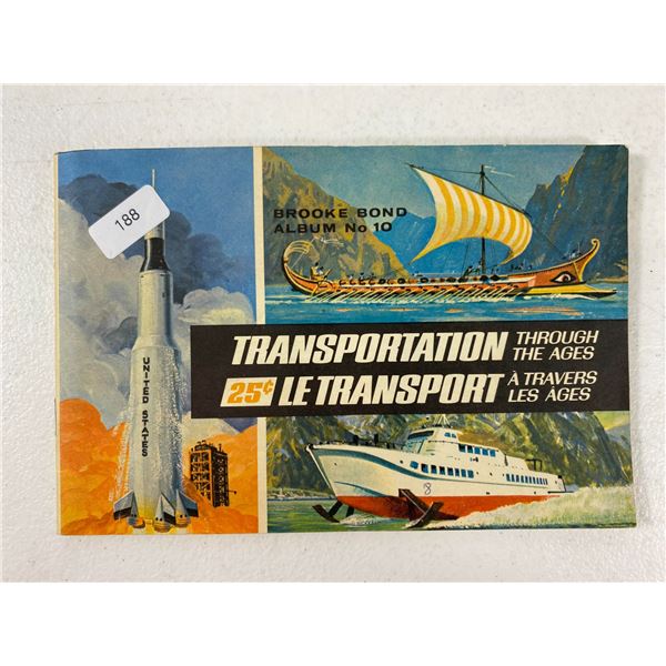 Brooke Bond Album No. 10 “Transportation Through the Ages”