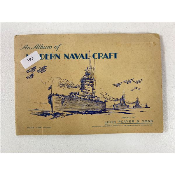 John Player & Sons “Modern Naval Craft”