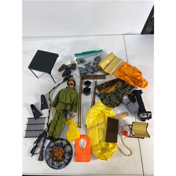 Vintage GI Joe Adventure Gear and Accessories Assortment