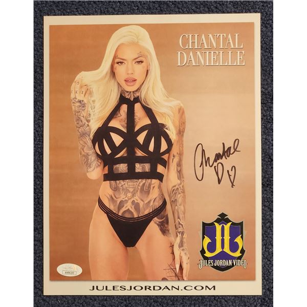 Chantal Danielle signed 8.5” x 11” color photo with JSA