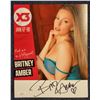 Image 1 : Britney Amber signed 8” x 10” color photo, JSA (2)
