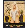 Image 1 : Kayley Gunner signed 8” x 10” color photo with JSA (6)