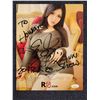 Image 1 : Anri Okita signed 8.5” x 11” color photo with JSA authentication and photo proof.