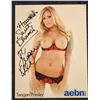 Image 1 : Teagan Presley signed 8.5” x 11” color photo with JSA authentication.