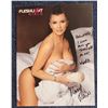 Image 1 : Romi Rain signed 8.5” x 11” color photo with JSA authentication and photo proof.