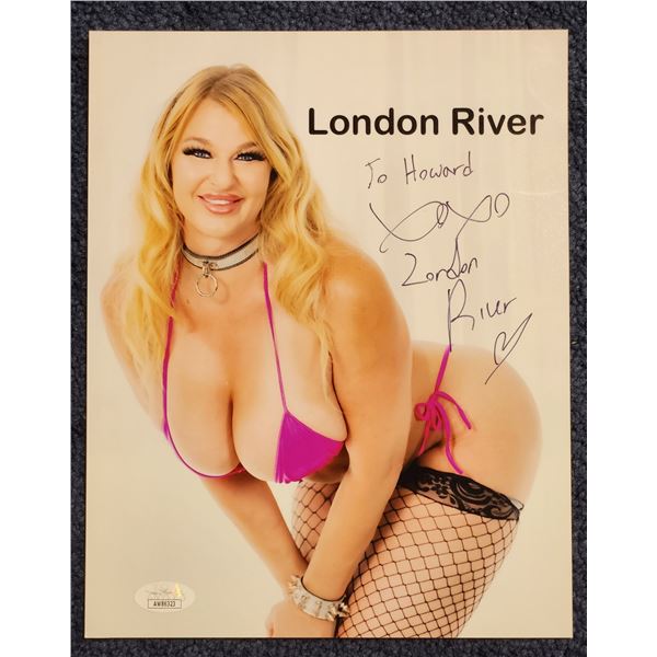 London River signed 8” x 10” color photo with JSA authentication and photo proof.