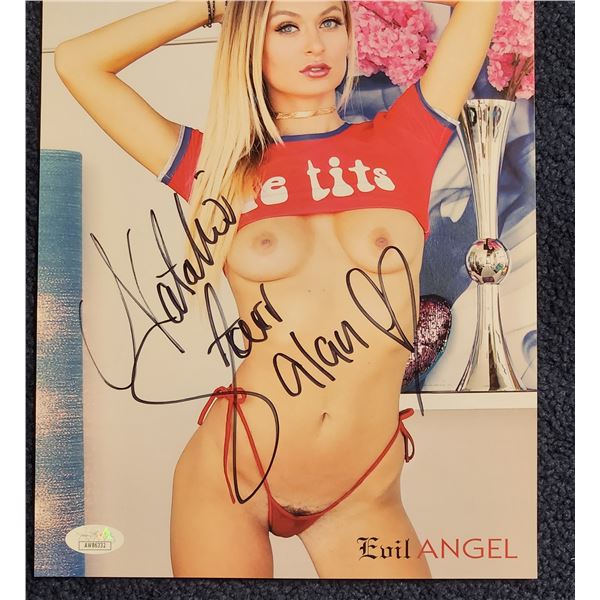 Natalia Starr signed 8.5” x 11” color photo with JSA authentication.  (1)