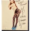Image 1 : Veronica Vain signed 8” x 10” color photo with JSA authentication.
