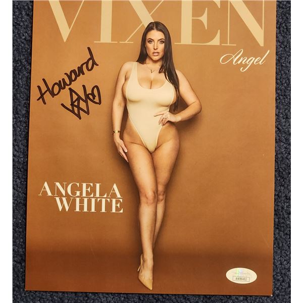 Angela White signed 8” x 10” color photo with JSA authentication and photo proof (