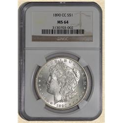 1890-CC Morgan $ MS64 NGC