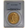 Image 1 : 1877 $20 Liberty MS60 PCGS
