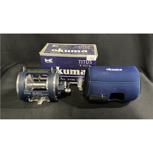 *NEW* OKUMA TITUS LEVER DRAG REEL T50L