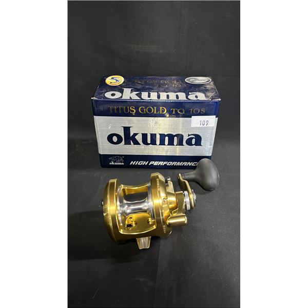 *NEW* OKUMA TITUS GOLD CONVENTIONAL REEL TG10S