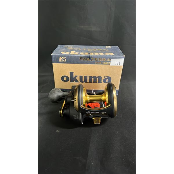 *NEW* OKUMA SOLTERRA LEVER DRAG CASTING REEL SLR-15CS