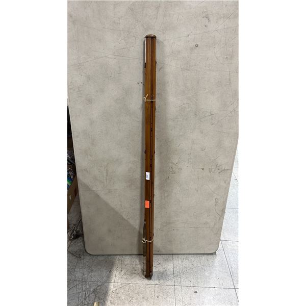 VINTAGE 4-PC BAMBOO FISHING ROD
