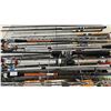 Image 3 : SHELF OF ASSORTED FISHING RODS