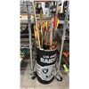 Image 1 : BIN OF ASSORTED ARROWS *BIN INCLUDED*