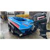 Image 2 : BOAT, BLUE, NO VIN PLATE, VIN NULL