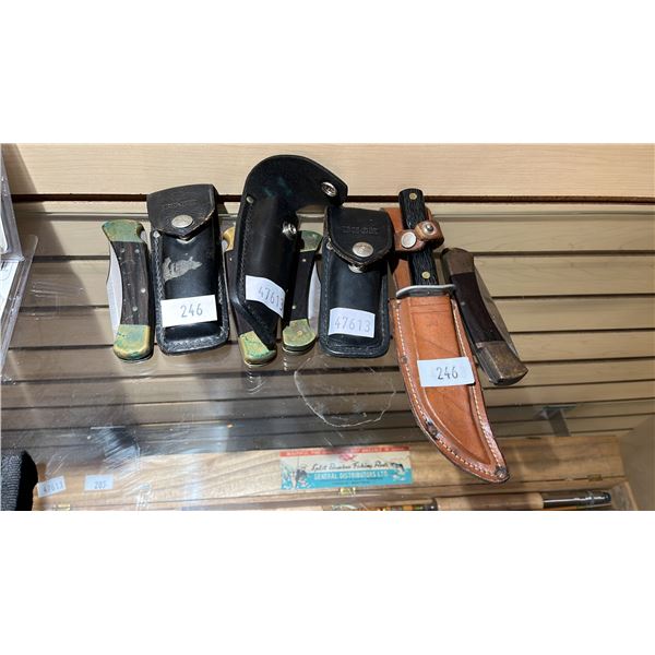 ASSORTED VINTAGE KNIVES