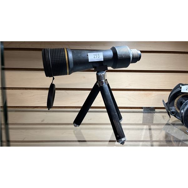 VINTAGE LEUPOLD SCOUTING OPTICS WITH TRIPOD
