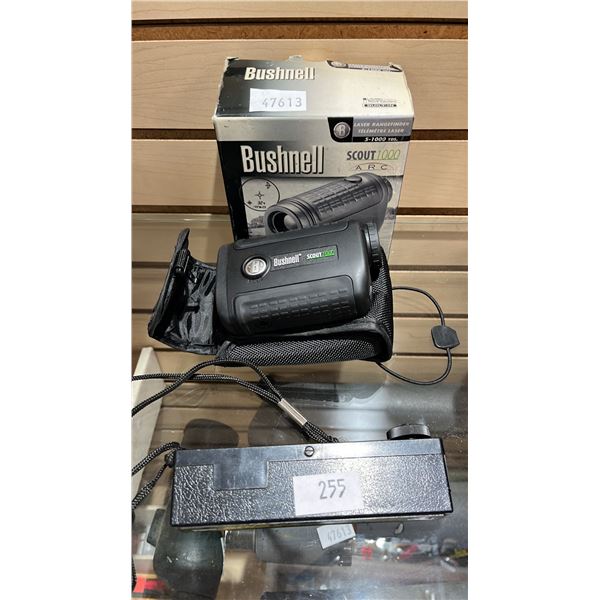 BUSHNELL SCOUT 1000 SCOUTING OPTICS & RANGING 50/2 MINI RANGEFINDER