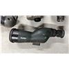 Image 2 : (4) ASSORTED SCOUTING OPTICS & (2) BARREL CLAMPS