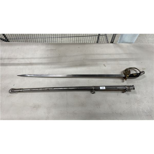 VINTAGE SWORD - 31.5" BLADE WITH SHEATH
