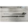 Image 1 : VINTAGE SWORD - 31.5" BLADE WITH SHEATH