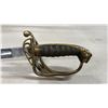 Image 2 : VINTAGE SWORD WITH DUNLEY GRAND PARADE PORTSMOUTH ETCHED BLADE - 31" BLADE WITH SHEATH