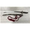 Image 1 : VINTAGE SAMURAI SWORD - 26" BLADE WITH SHEATH