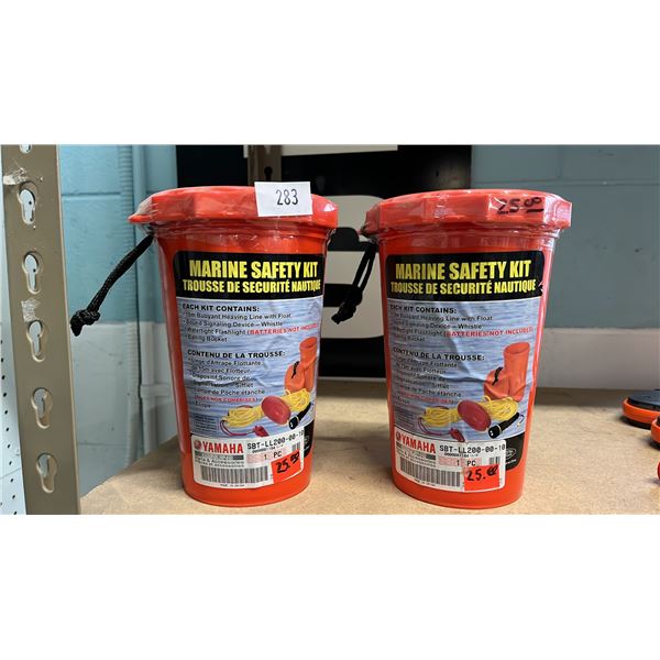 (2) *NEW* MARINE SAFETY KITS
