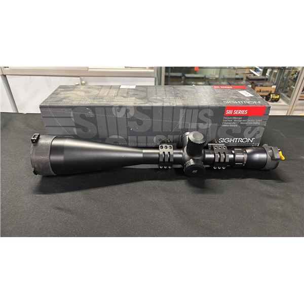 SIGHTRON SIII SERIES 10-50X60MM PREMIUM RIFLE SCOPE - IN BOX