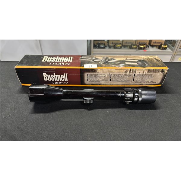 BUSHNELL 3X-9X RIFLE SCOPE - IN BOX