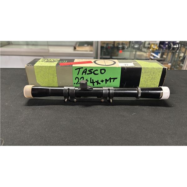 TASCO .22X4X+MT RIFLE SCOPE - *IN BUSHNELL BOX*