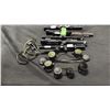 Image 1 : (5) ASSORTED RIFLE SCOPES, LENS COVERS & A TRAIN ENGINE REVERSER KEY