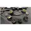 Image 3 : (5) ASSORTED RIFLE SCOPES, LENS COVERS & A TRAIN ENGINE REVERSER KEY