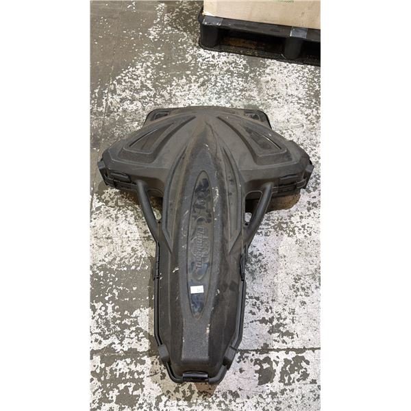 A FLAMBEAU HARD-SHELL MOLDED PLASTIC PROTECTIVE CASE