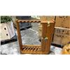 Image 3 : WOODEN GUN RACK AND STORAGE STAND