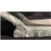 Image 3 : CHINESE CARVED JADE WAR HORSE: 12"W X 10"T X 3.5"D - *CHIP IN REAR RIGHT HOOF*