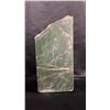 Image 1 : LARGE, HEAVY PIECE OF ROUGH NEPHRITE JADE: 12"T X 5.5"W X 4"D