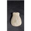 Image 4 : VINTAGE ASIAN CARVED STONE ROOSTER (7"T X 5.5"W) WITH SMALL STONE CARVING 2.25" X 1.75" CARVING