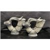 Image 2 : (2) ANTIQUE CHINESE BRONZE CEREMONIAL WINE VESSELS