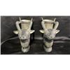 Image 3 : (2) ANTIQUE CHINESE BRONZE CEREMONIAL WINE VESSELS