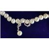 Image 3 : FRESHWATER PEARL NECKLACE & EARRINGS WITH CERTIFICATE