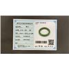 Image 3 : GREEN JADE BANGLE BRACELET WITH CERTIFICATE