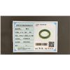 Image 3 : GREEN JADE BANGLE BRACELET WITH CERTIFICATE