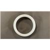 Image 2 : WHITE MARBLE JADE BANGLE BRACELET WITH CERTIFICATE