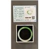 Image 1 : HETIAN JADE BANGLE BRACELET WITH CERTIFICATE